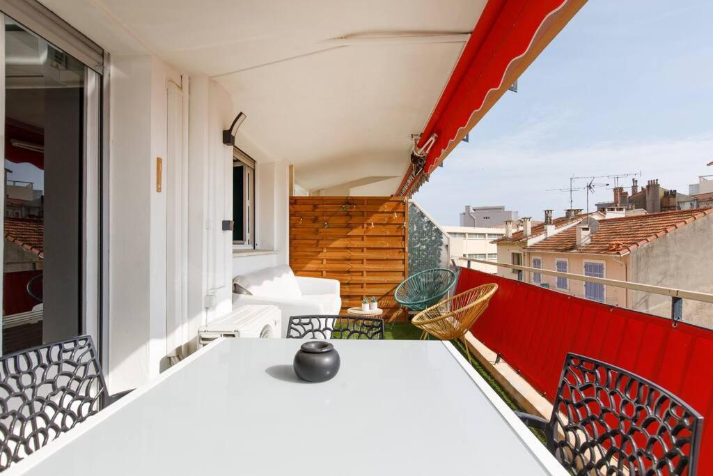 Stanislas Art - Cannes Centre - Terrasse - Clim Lejlighed Eksteriør billede